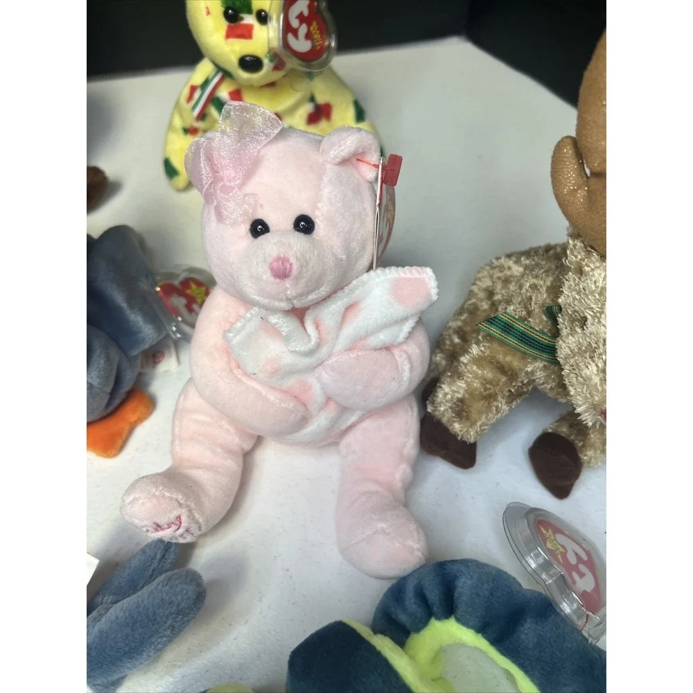 Lot of 8 TY BEANIE BABIES All With Tags